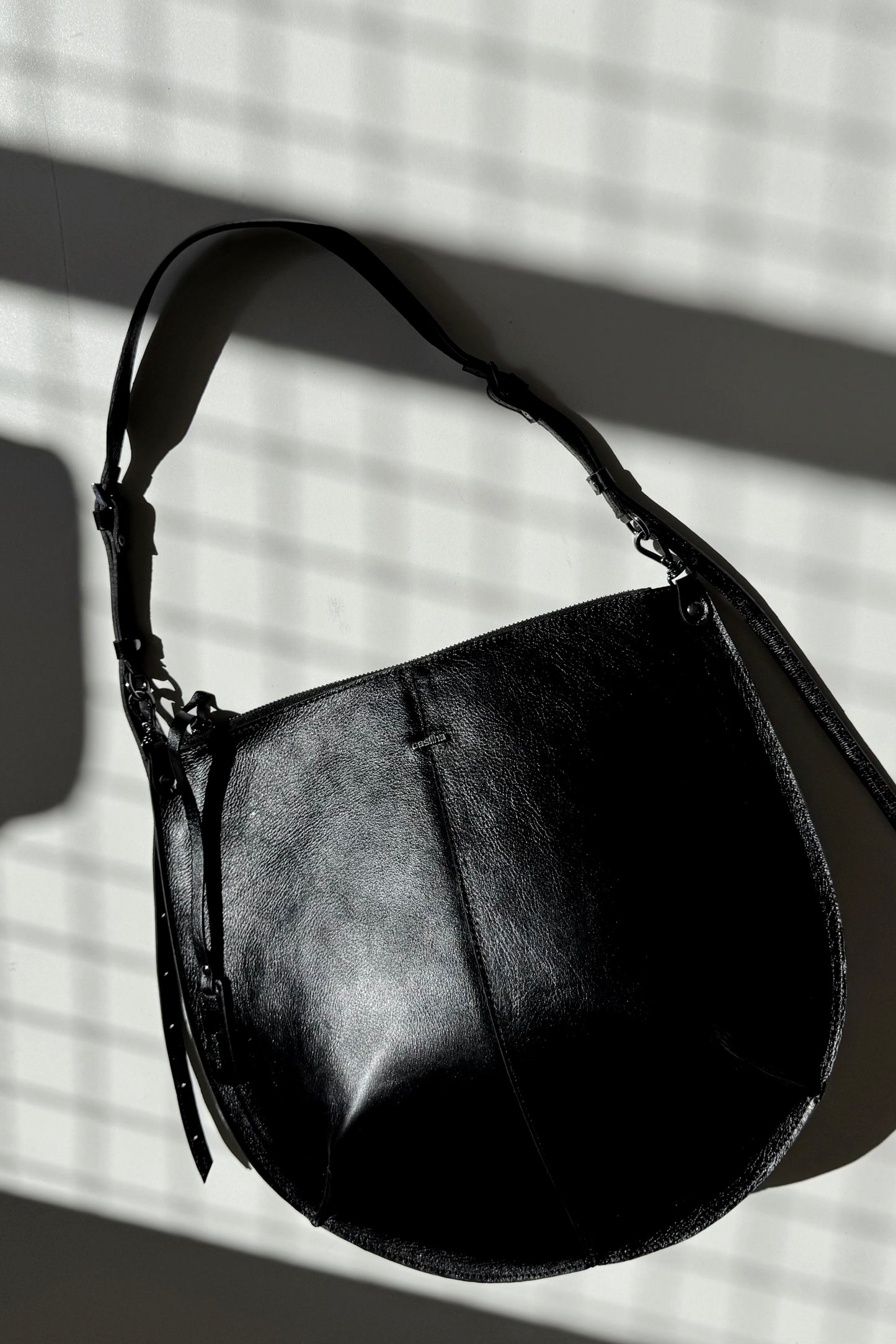 BOLSA CONCHA MAXI - carvão