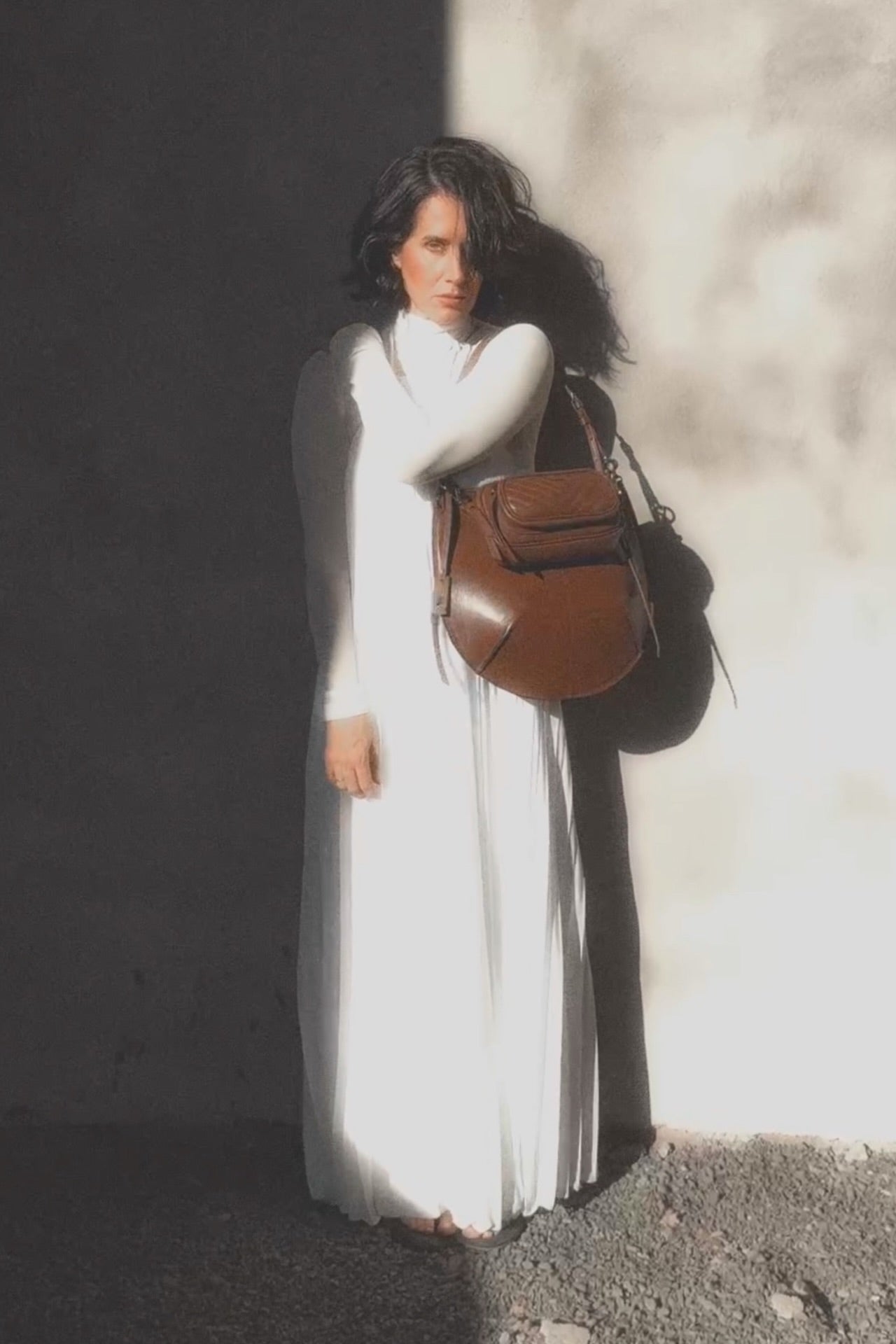 BOLSA CONCHA MAXI - choco