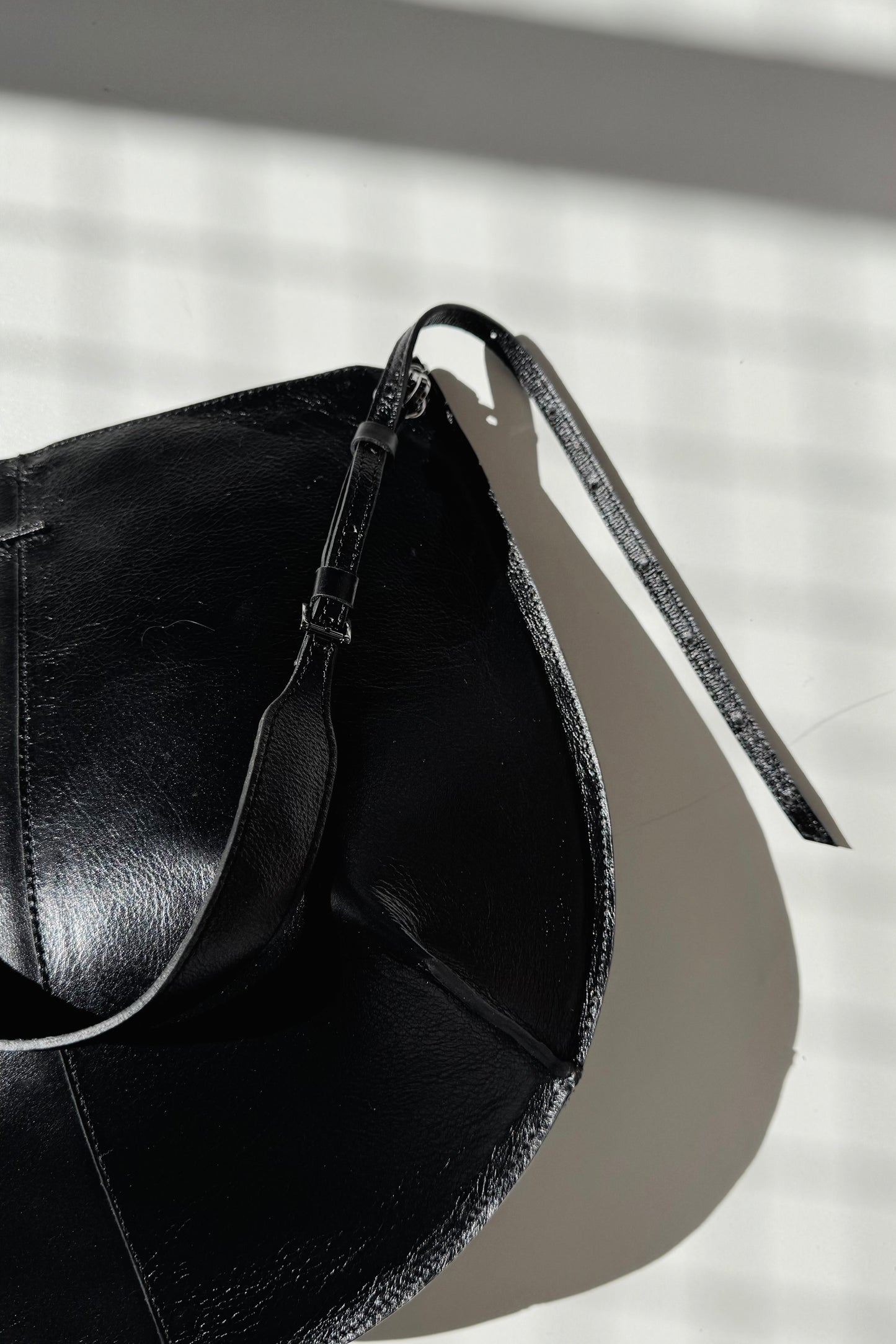 BOLSA CONCHA MAXI - carvão