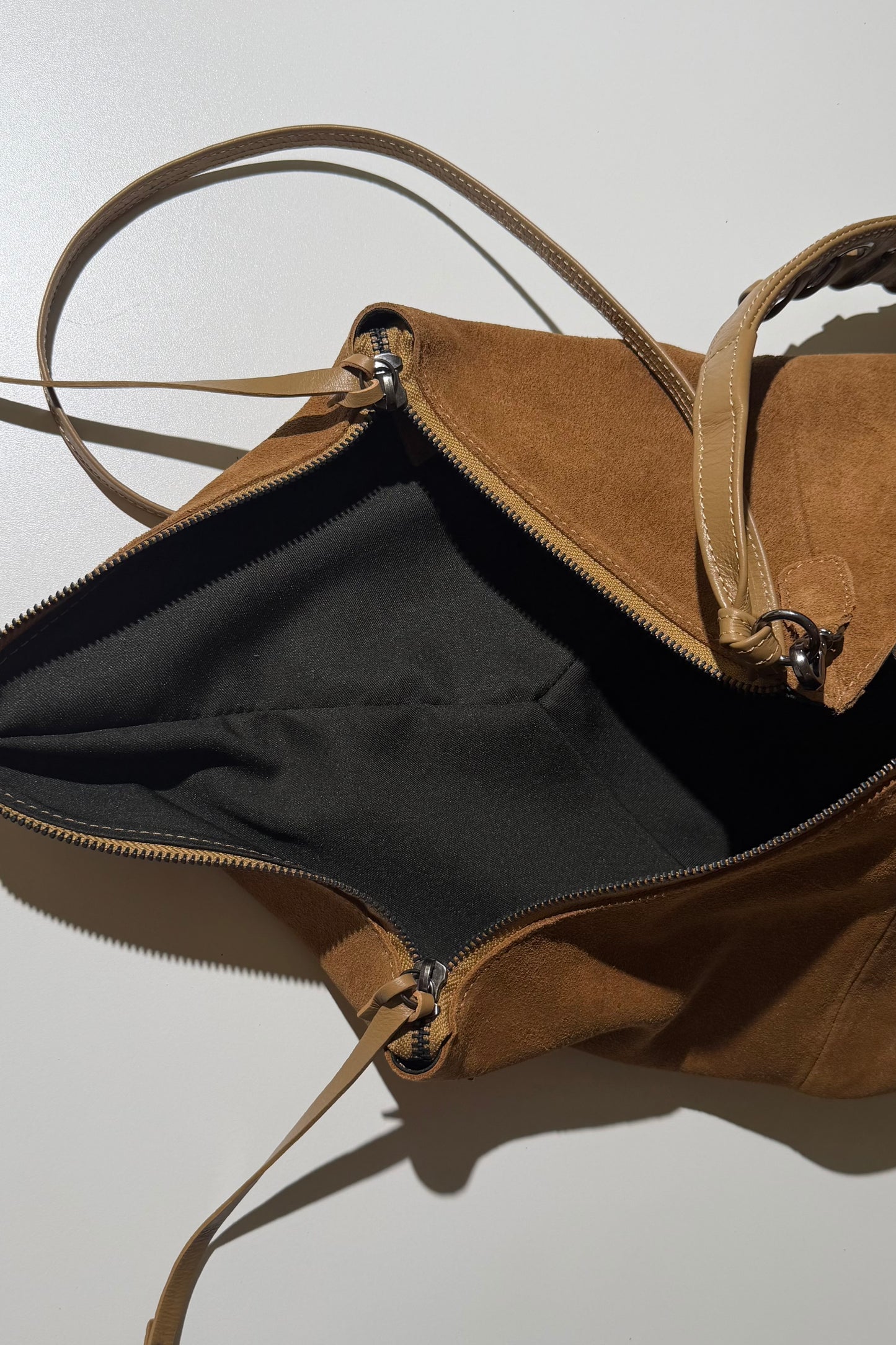 BOLSA FLOWER MINI - noz e oliva