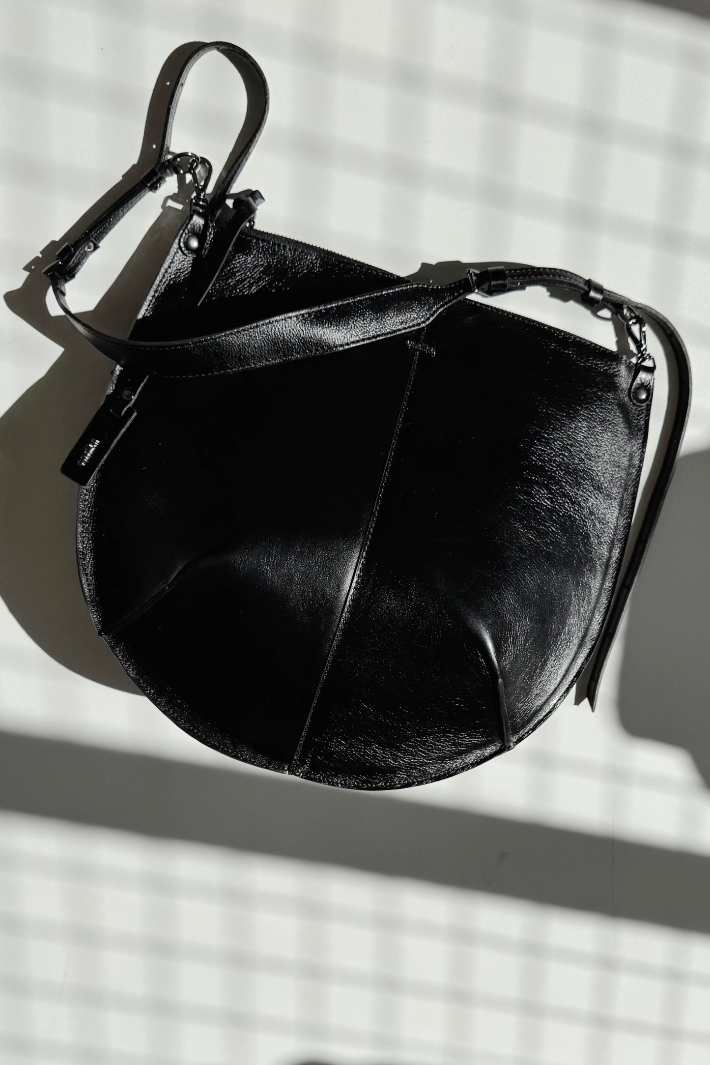 BOLSA CONCHA MAXI - carvão