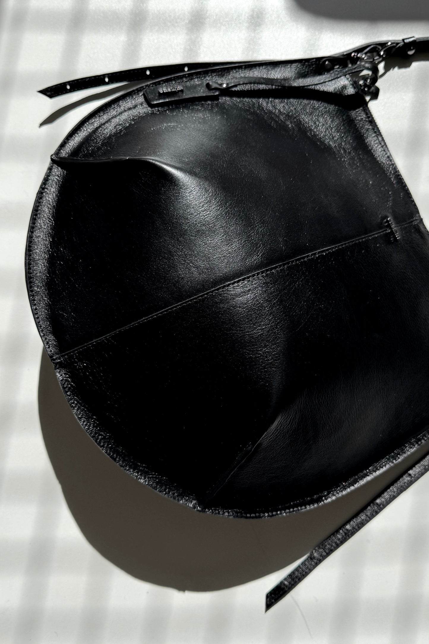 BOLSA CONCHA MAXI - carvão