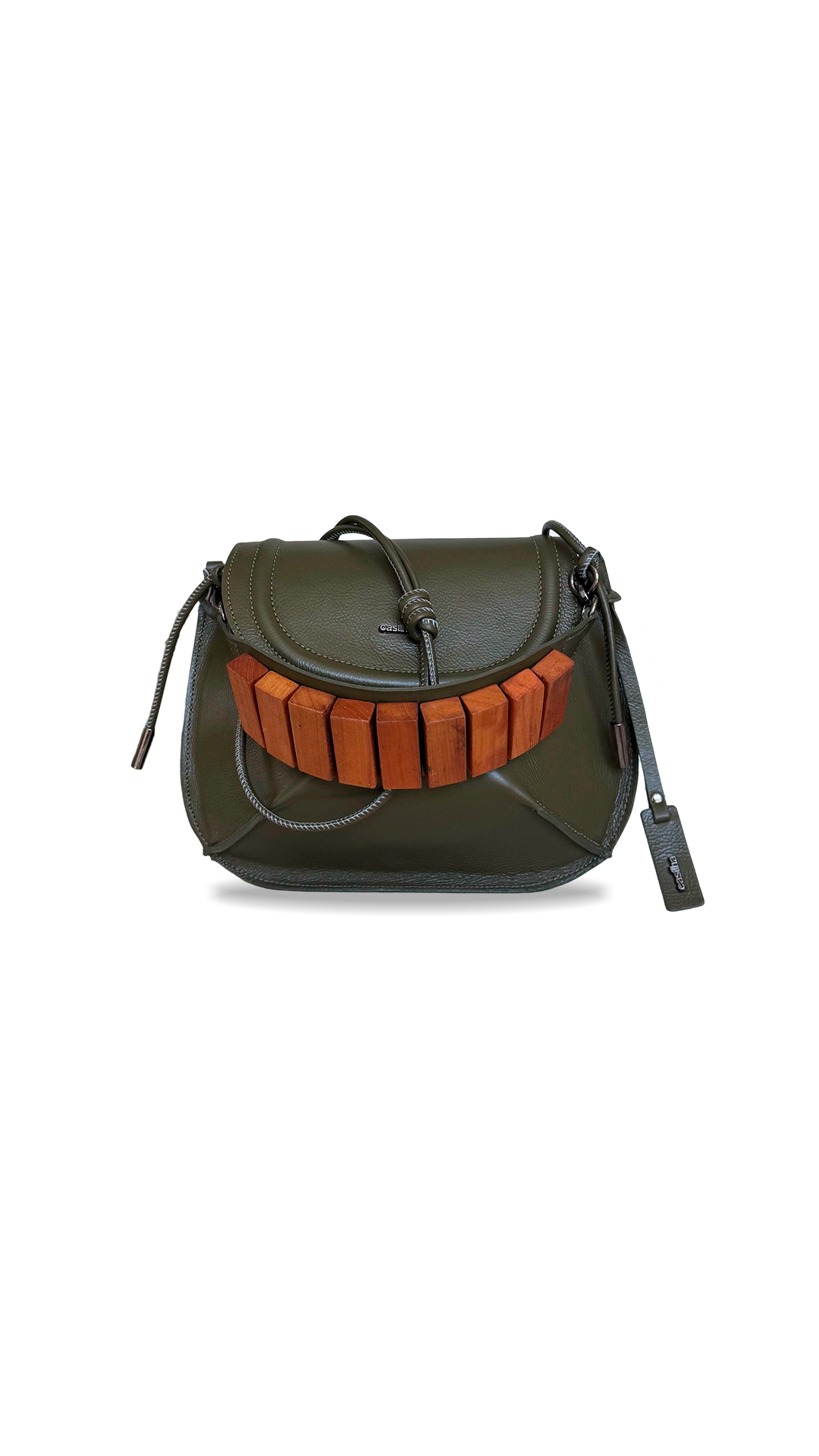 BOLSA CONCHA CAMADAS - verde army