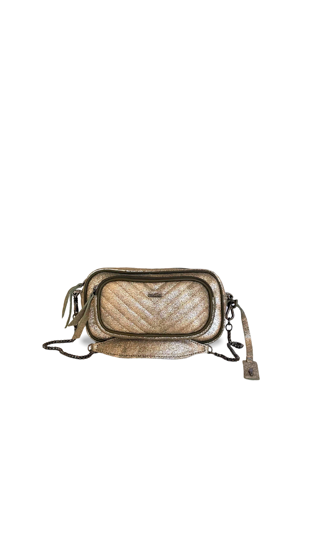 BOLSA DUO POCKET MINI - metal army