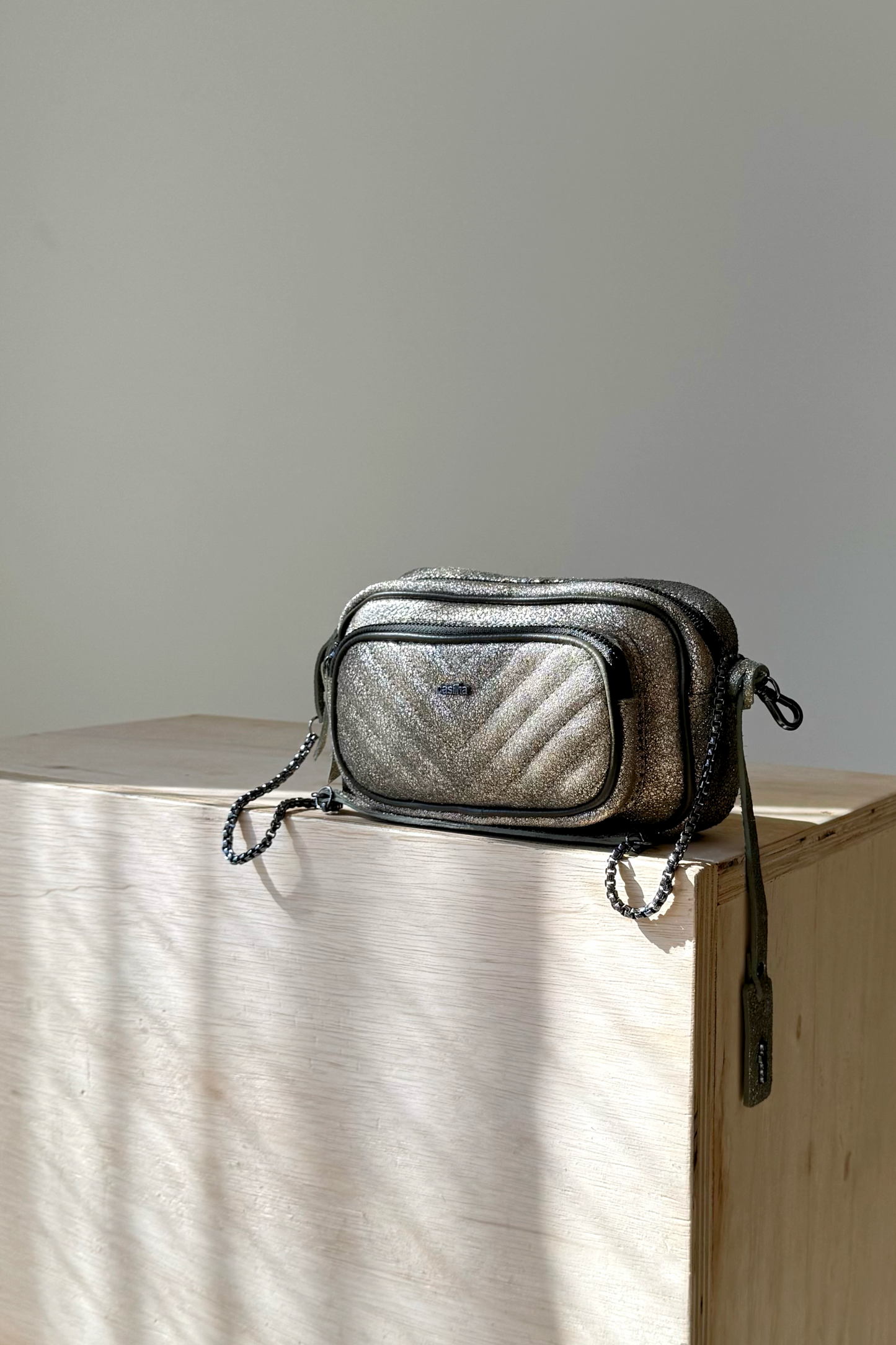 BOLSA DUO POCKET MINI - metal army