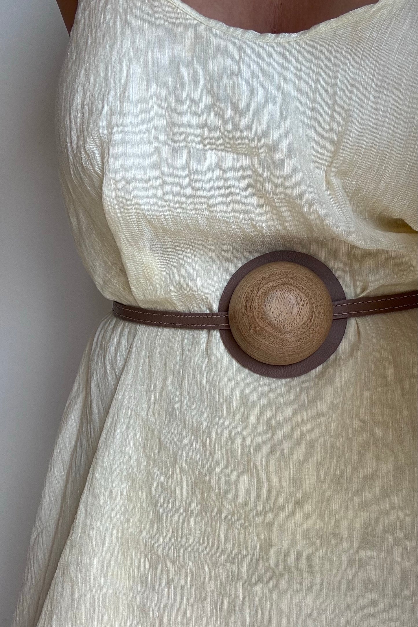 CINTO FAIXA ESFERA - amarula