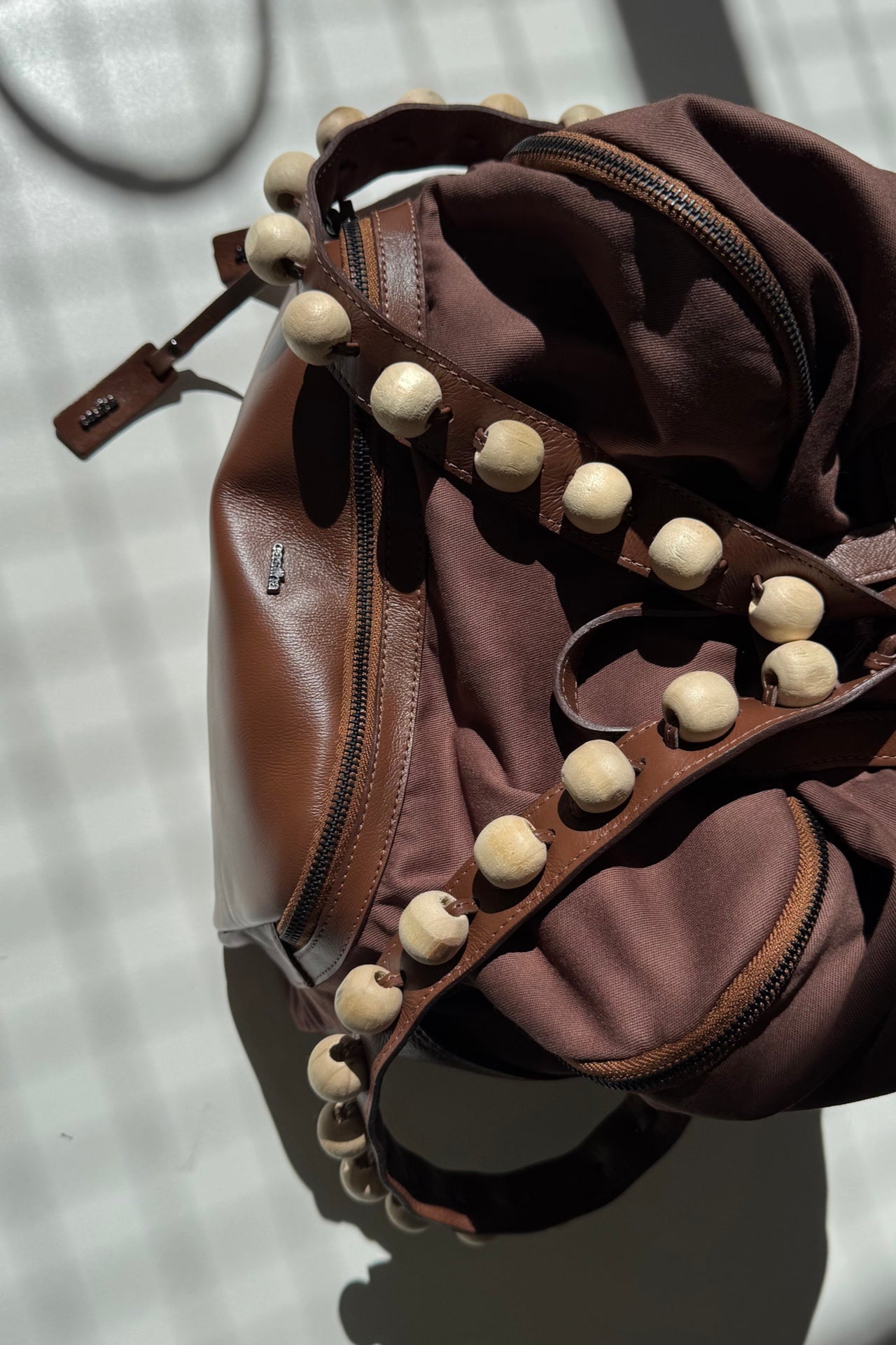 MOCHILA SLOW - choco