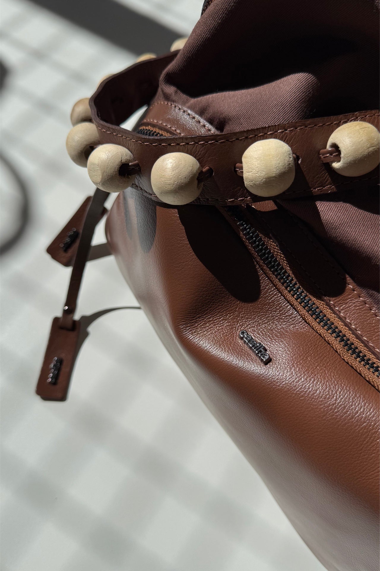MOCHILA SLOW - choco