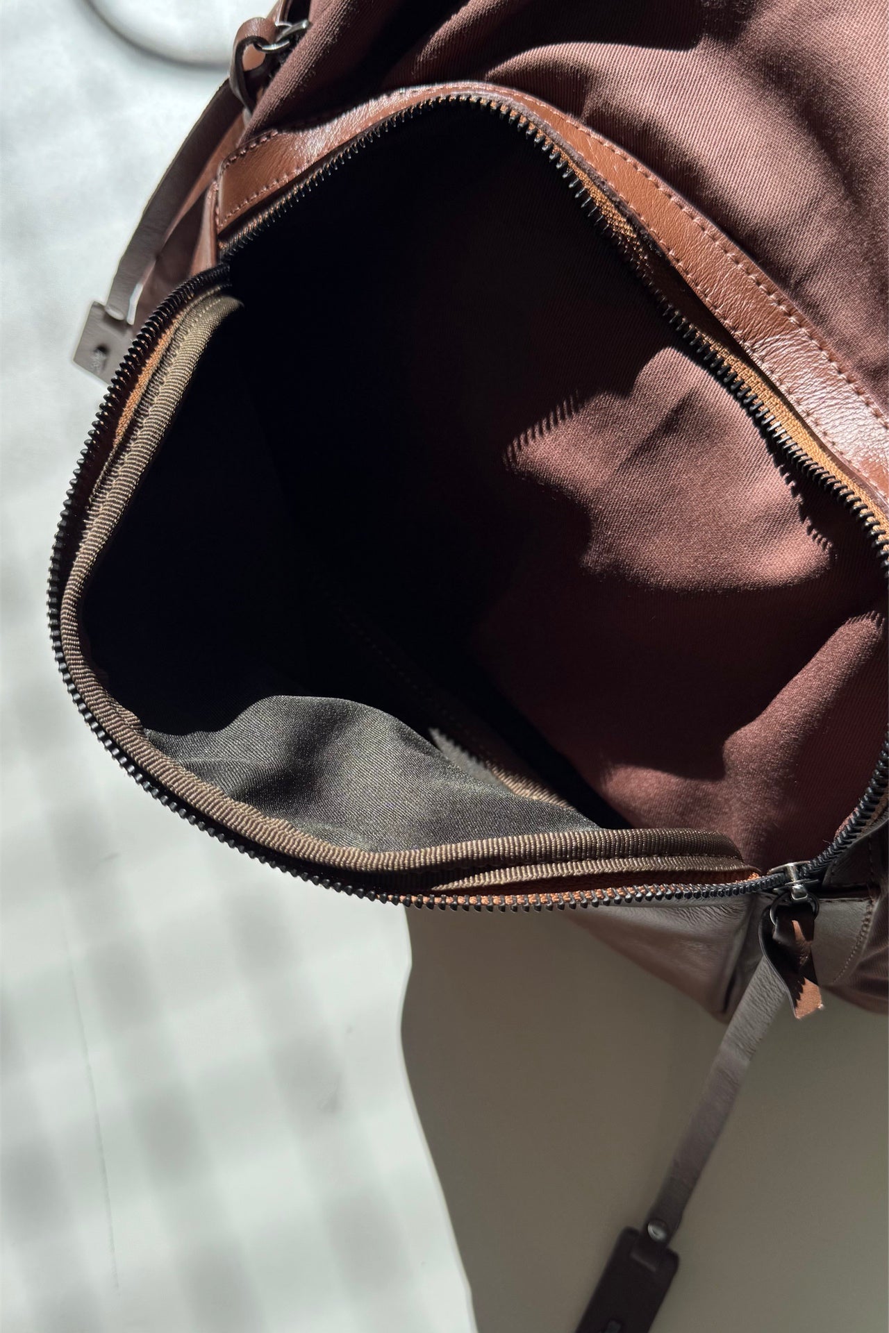 MOCHILA SLOW - choco