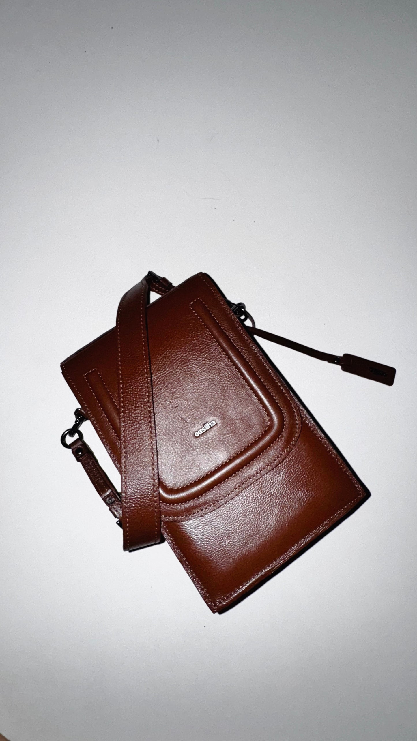 BOLSA CAIXA CAMADAS - choco