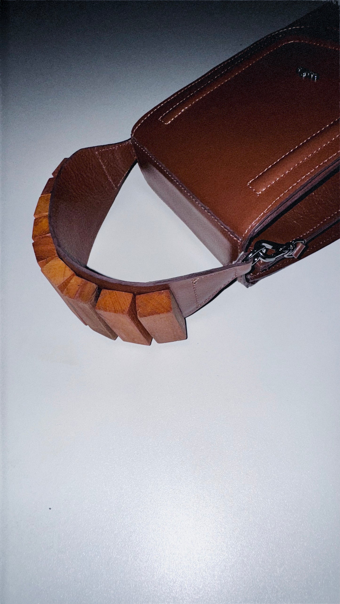 BOLSA CAIXA CAMADAS - choco