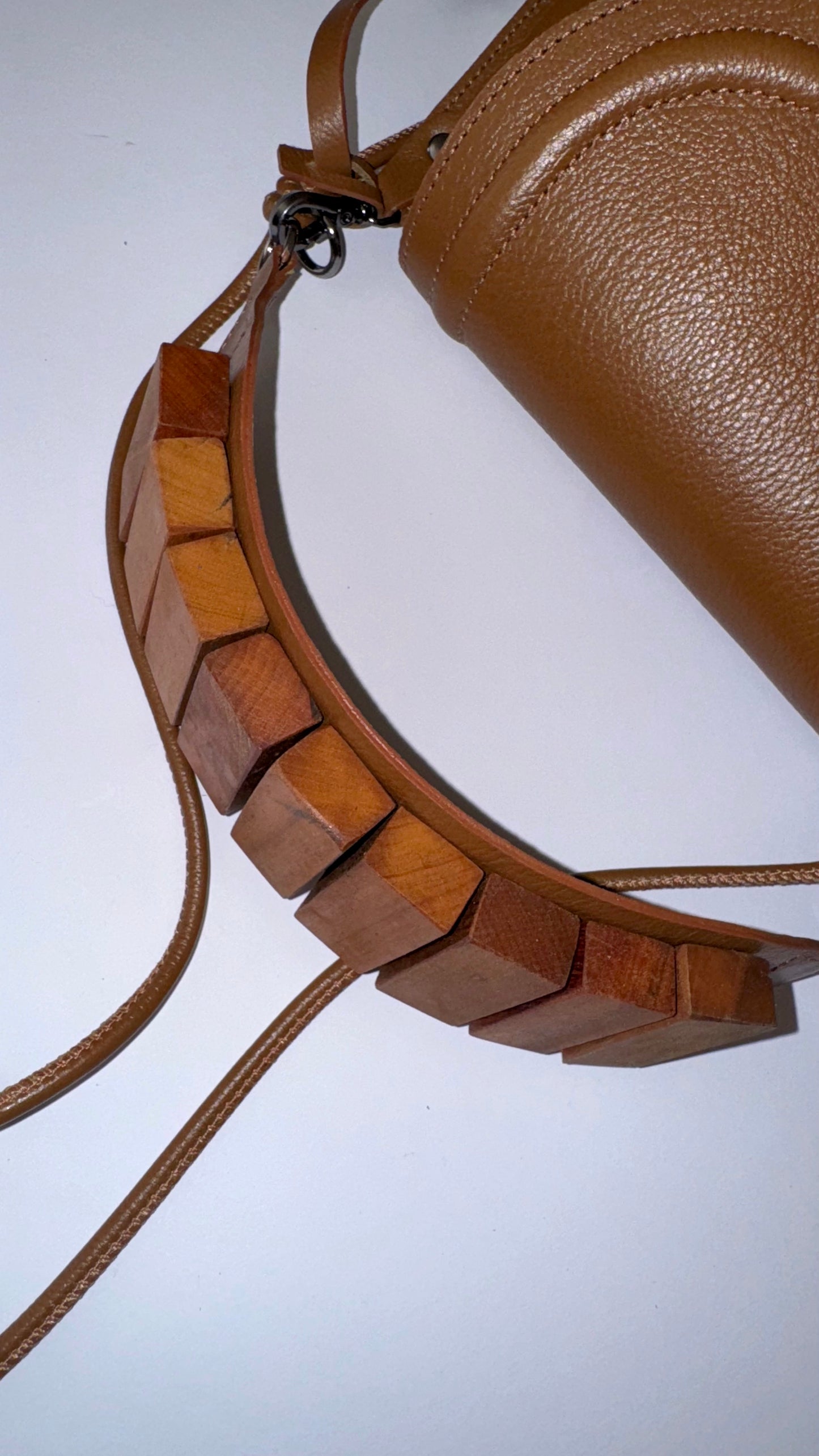 BOLSA CONCHA CAMADAS - ocre