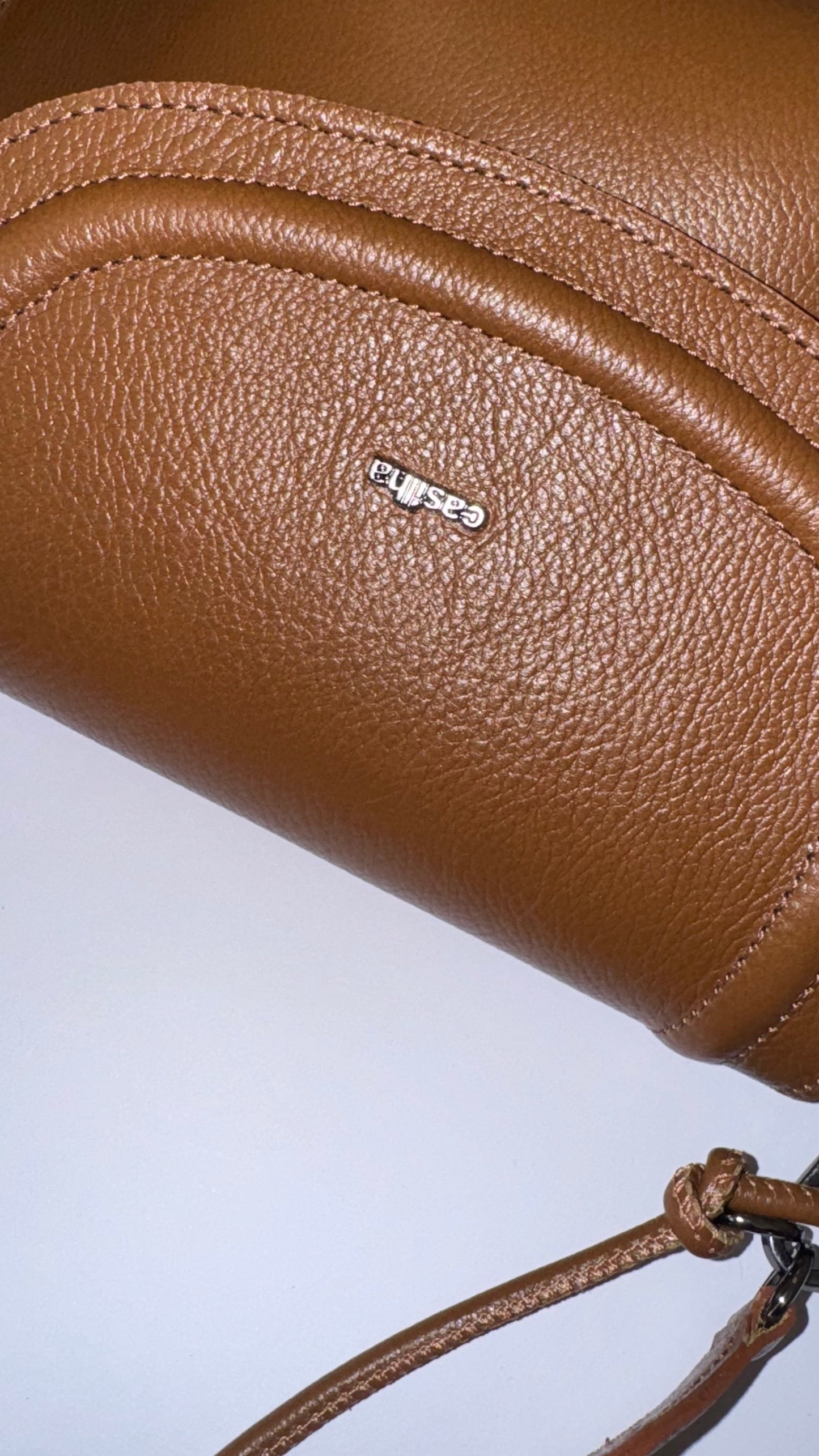 BOLSA CONCHA CAMADAS - ocre
