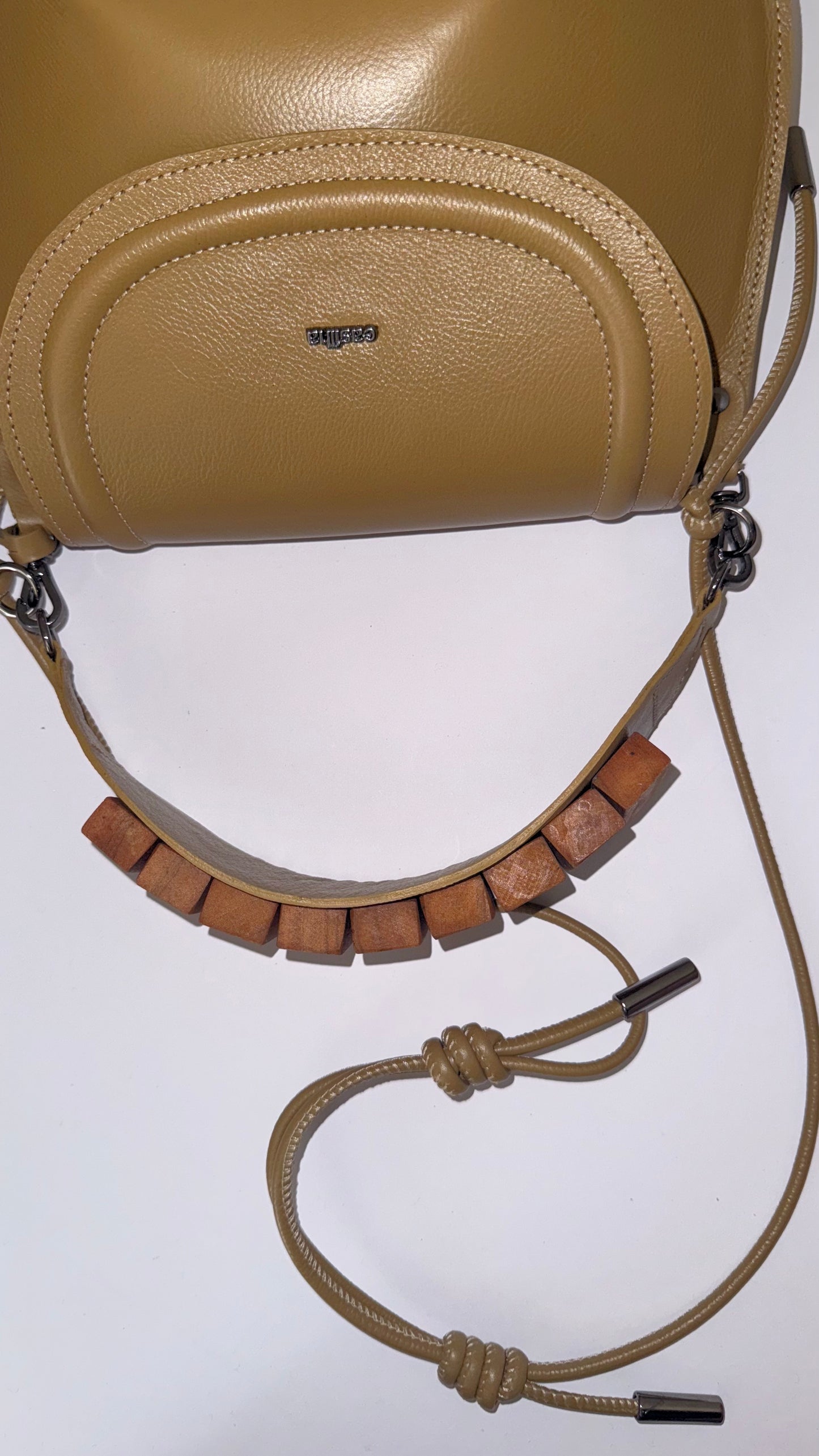 BOLSA CONCHA CAMADAS - oliva