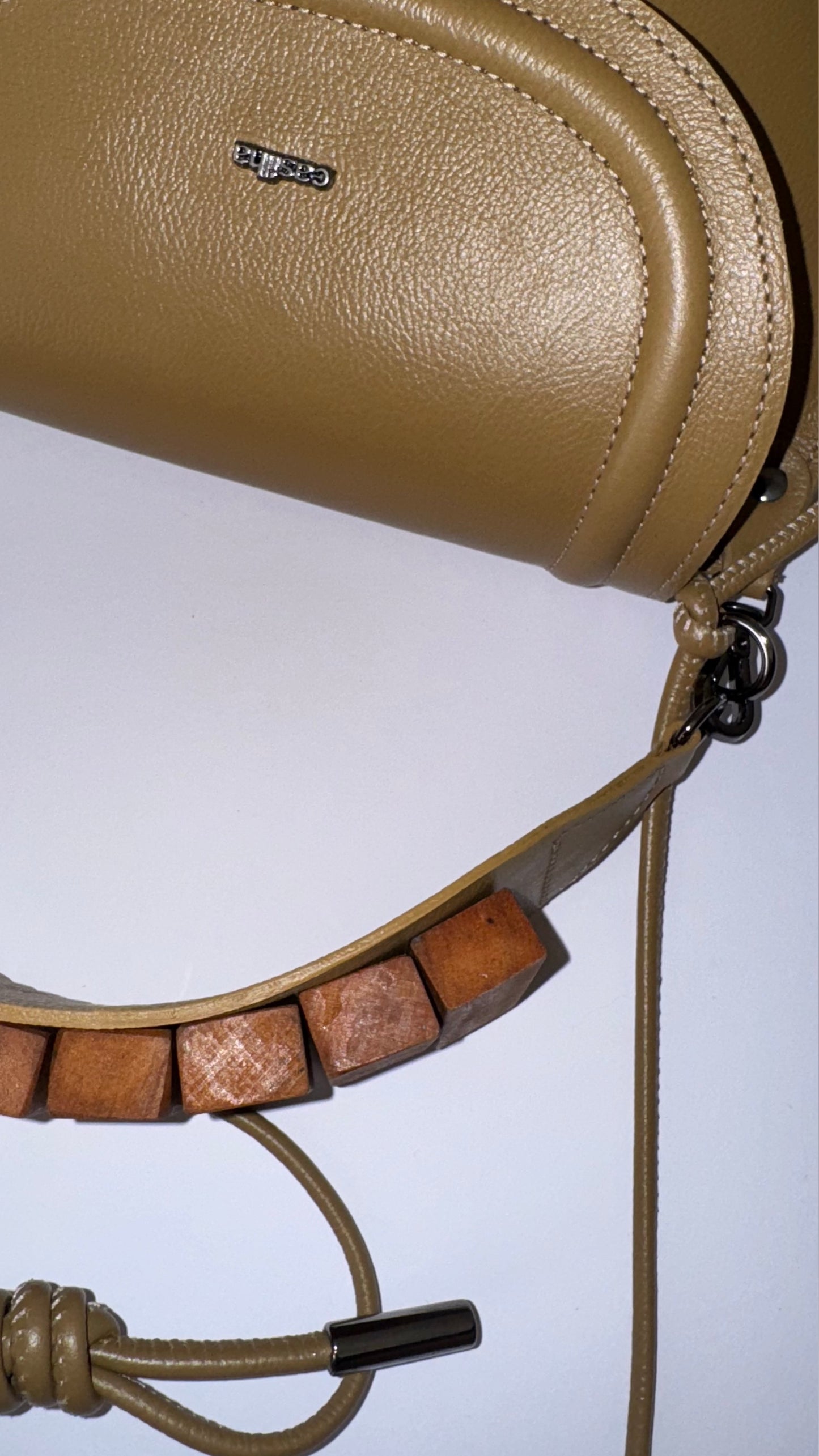 BOLSA CONCHA CAMADAS - oliva
