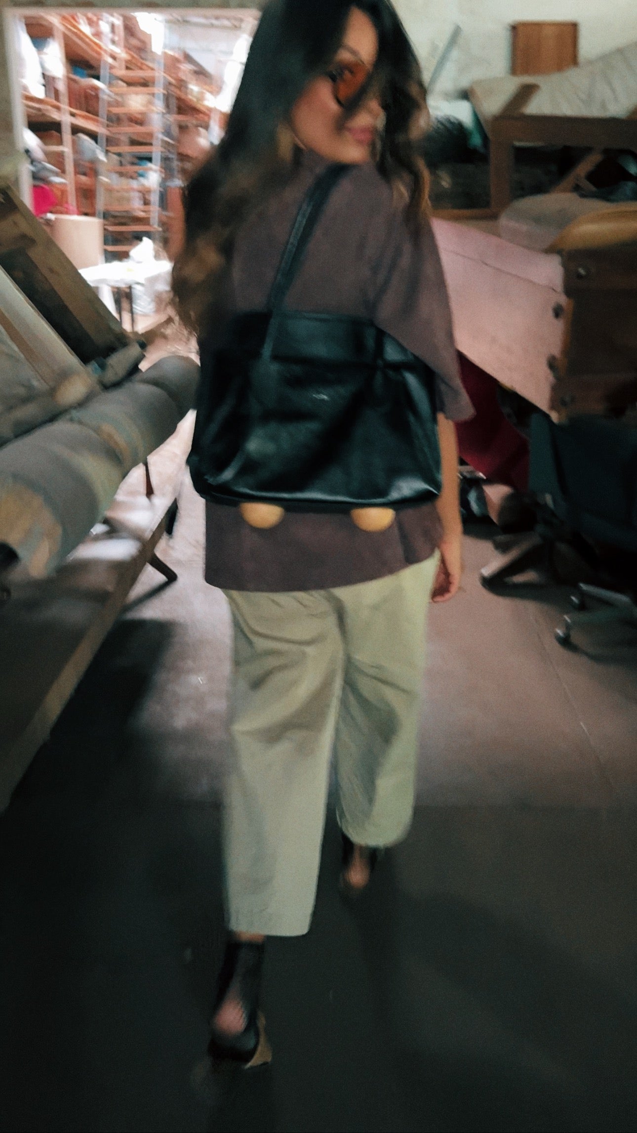 BOLSA ESFERA - carvão