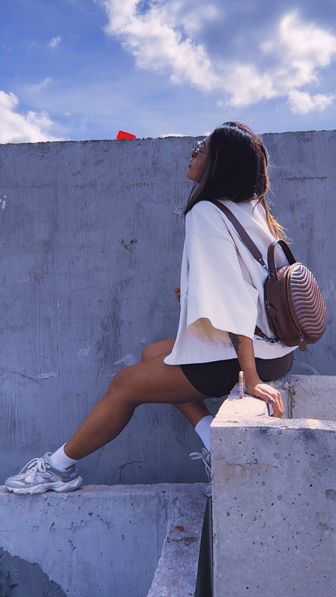 BOLSA TRIADE - choco