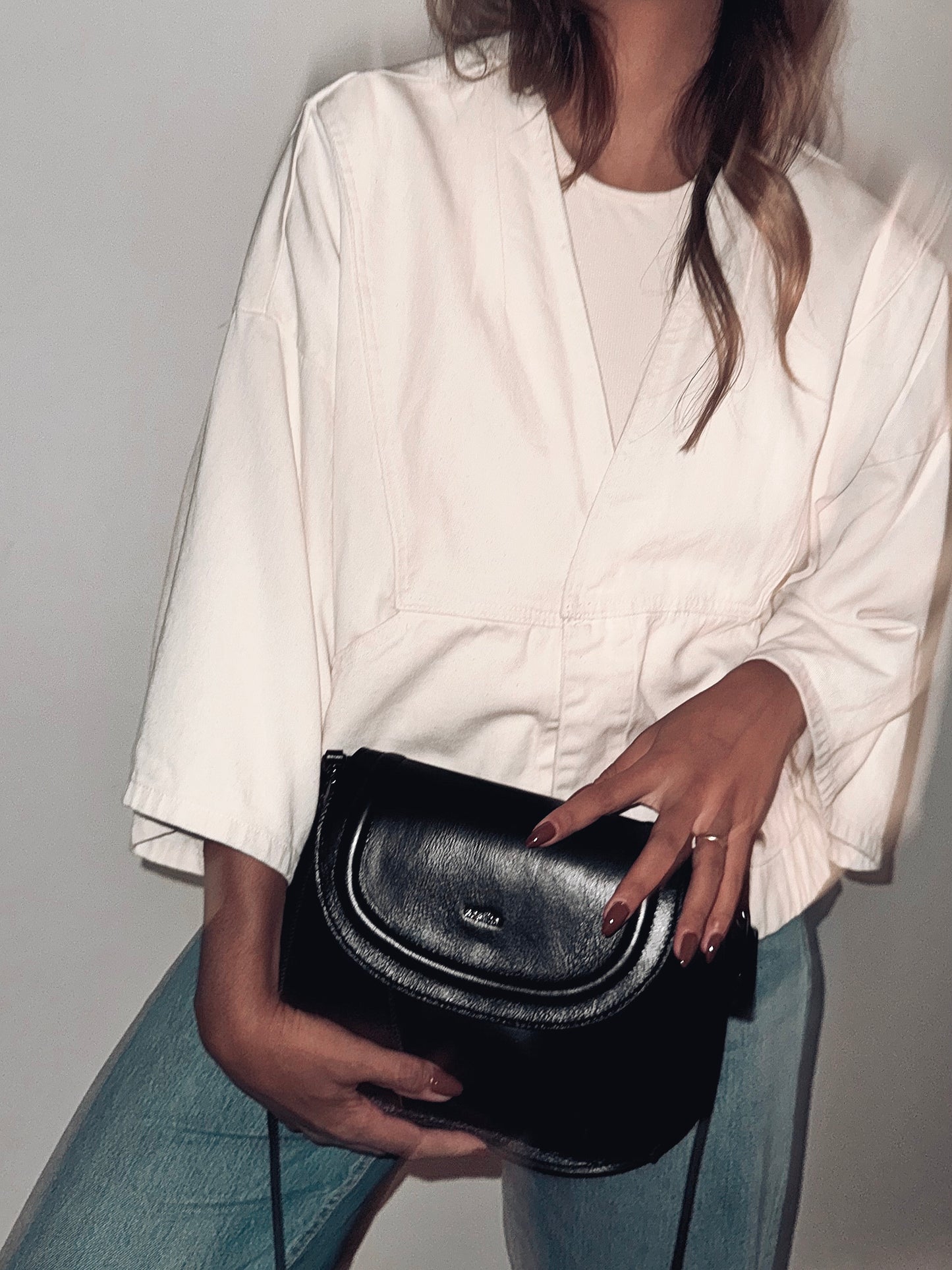 BOLSA CONCHA CAMADAS - oliva