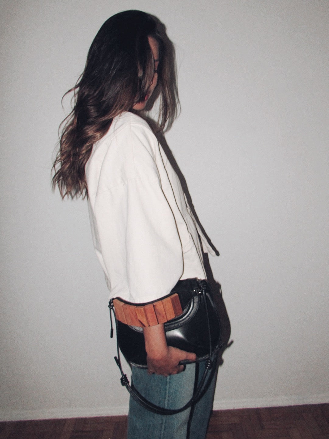 BOLSA CONCHA CAMADAS - ocre