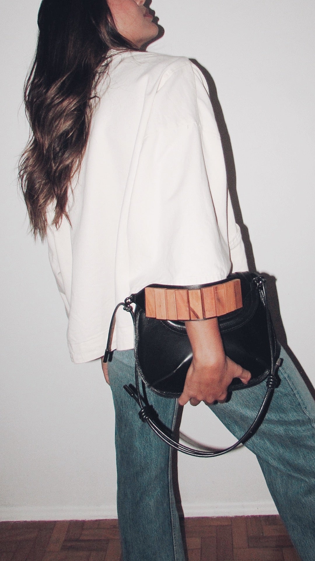 BOLSA CONCHA CAMADAS - oliva