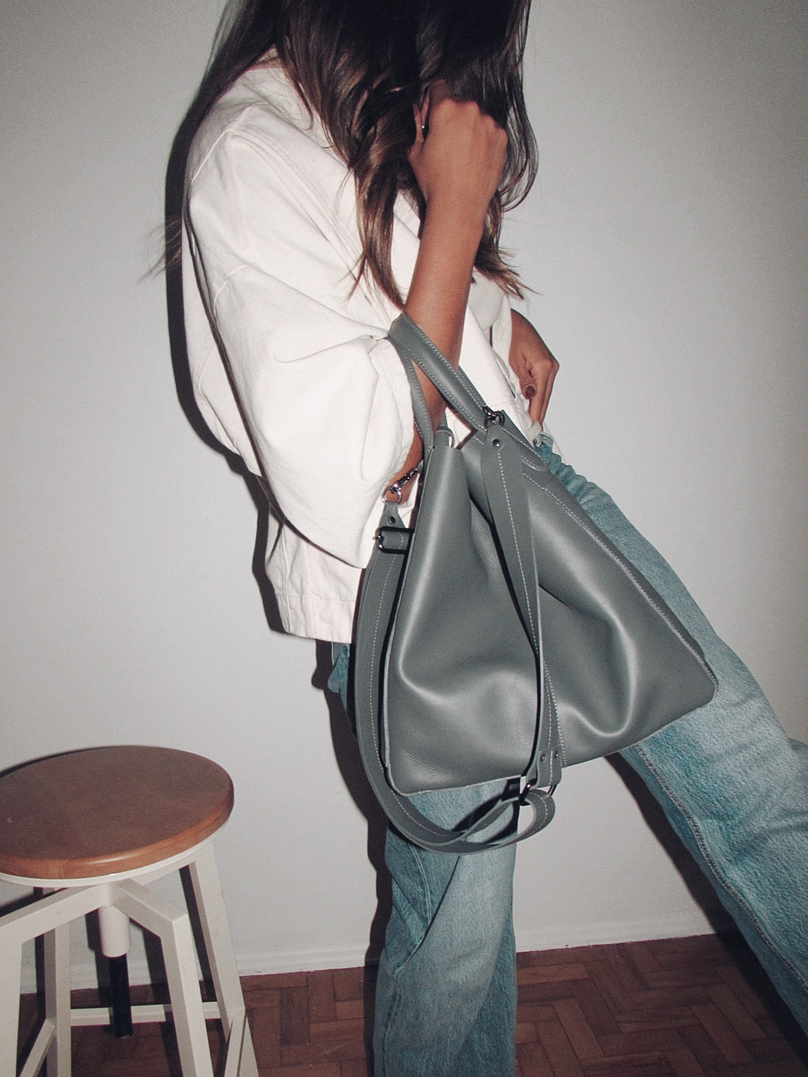 BOLSA HIGH - granito