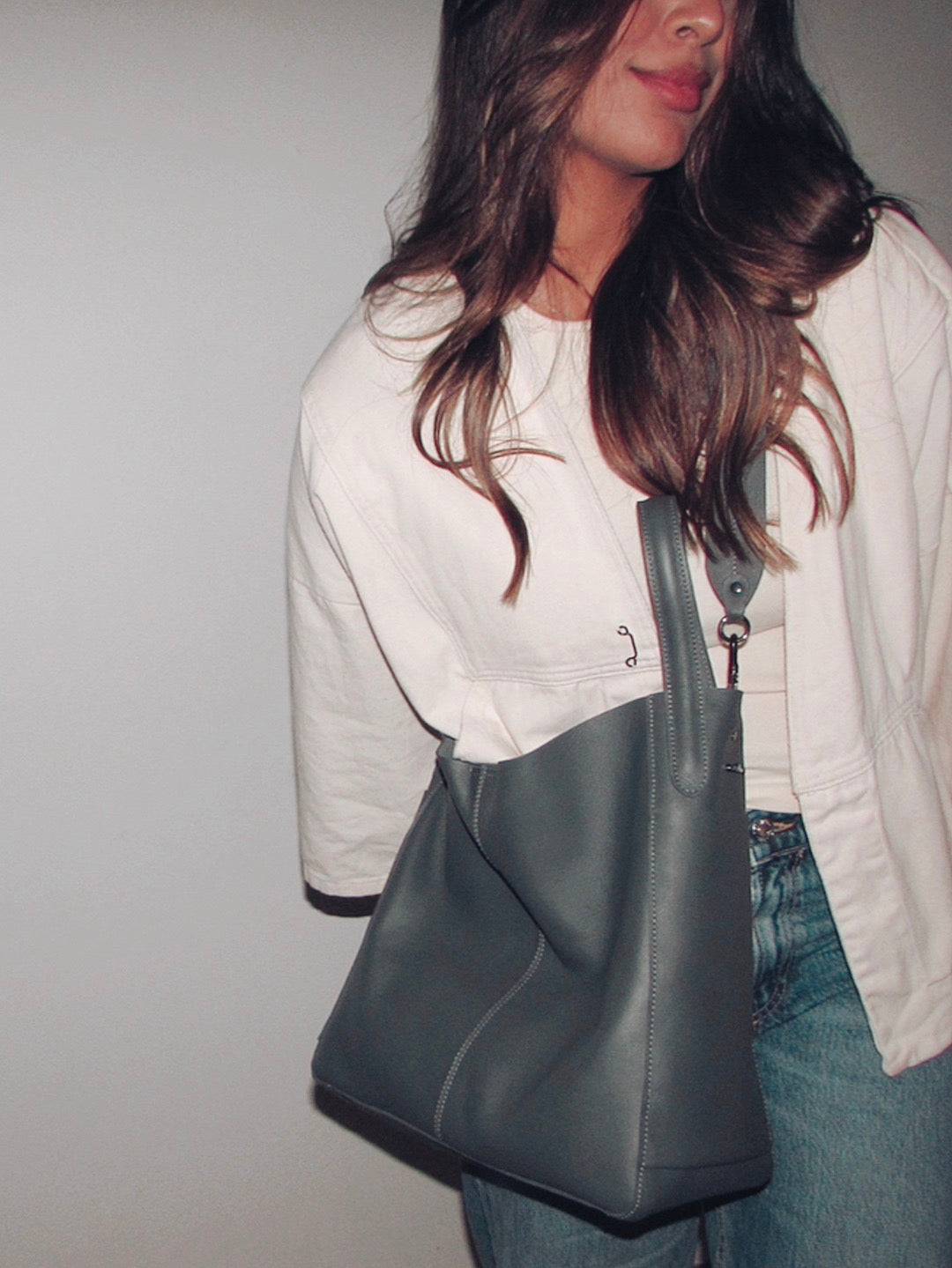 BOLSA HIGH - granito
