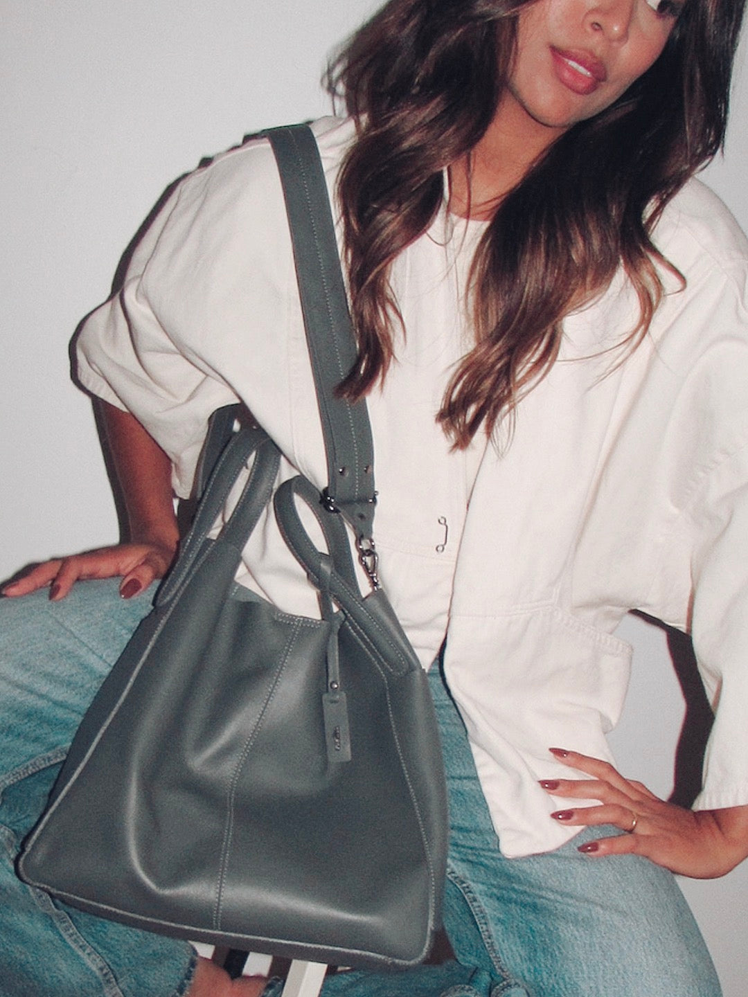 BOLSA HIGH - granito