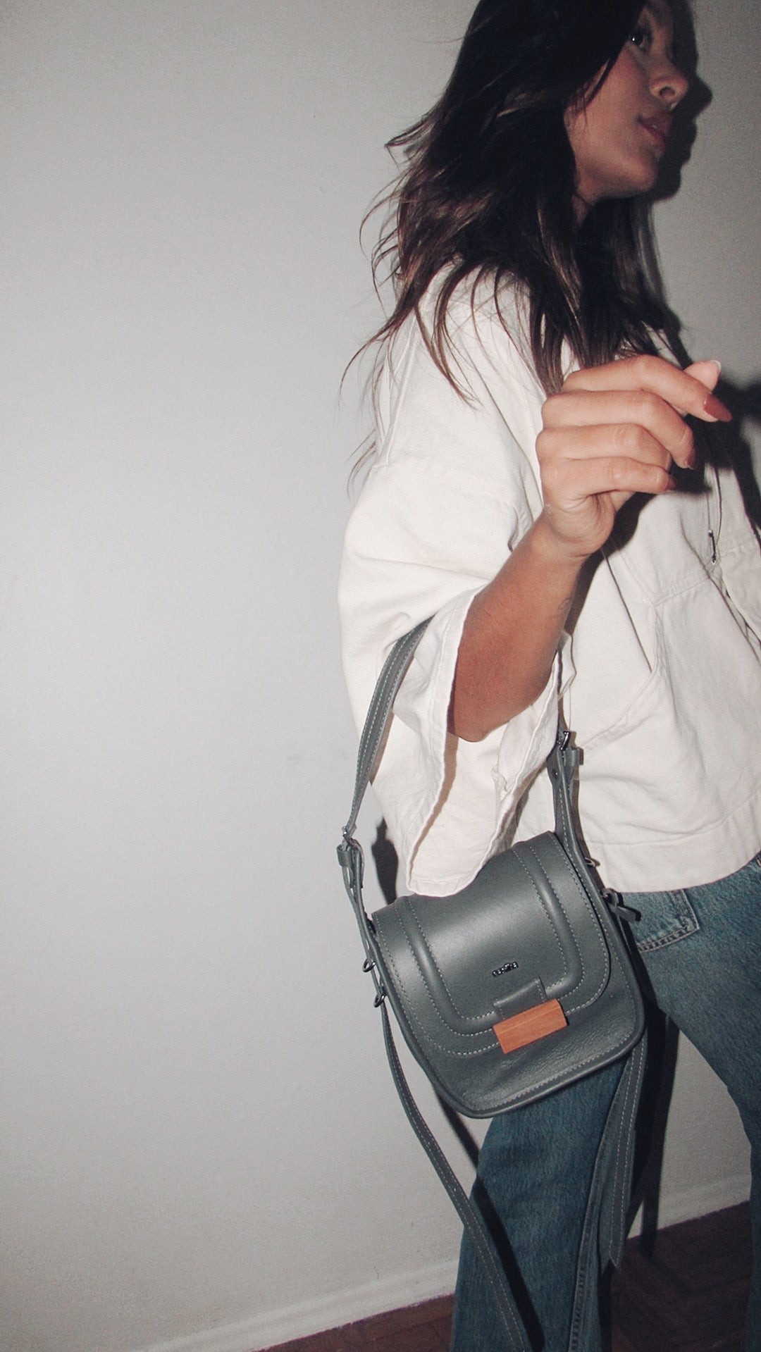BOLSA CALIFA MINI - carvão