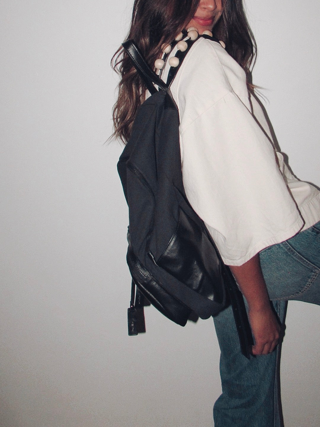 MOCHILA SLOW - cinza destroyed
