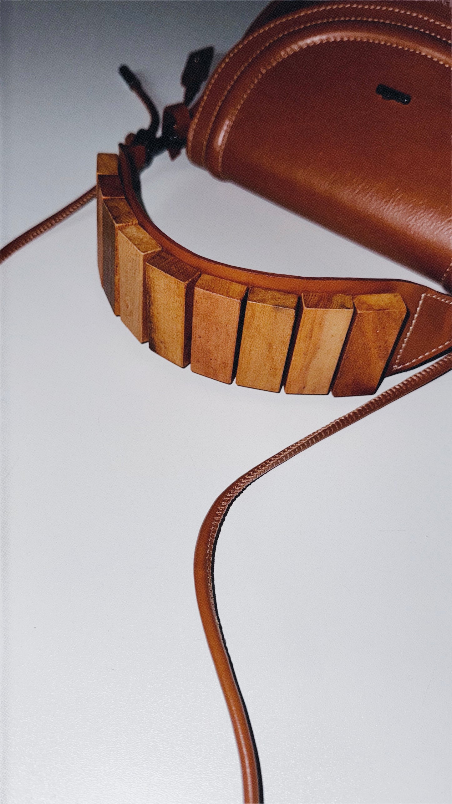 BOLSA CONCHA CAMADAS - caramelo
