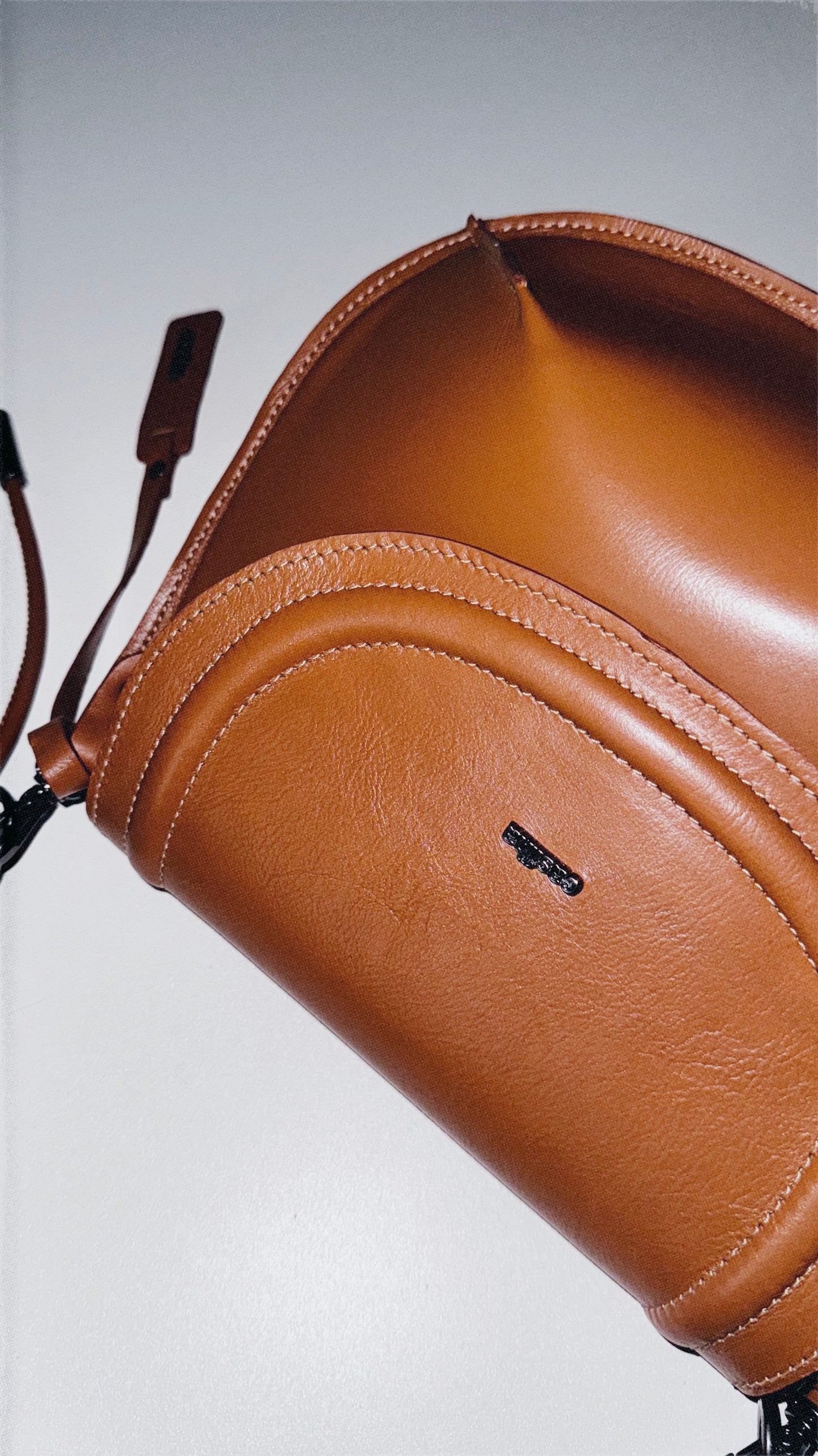 BOLSA CONCHA CAMADAS - caramelo