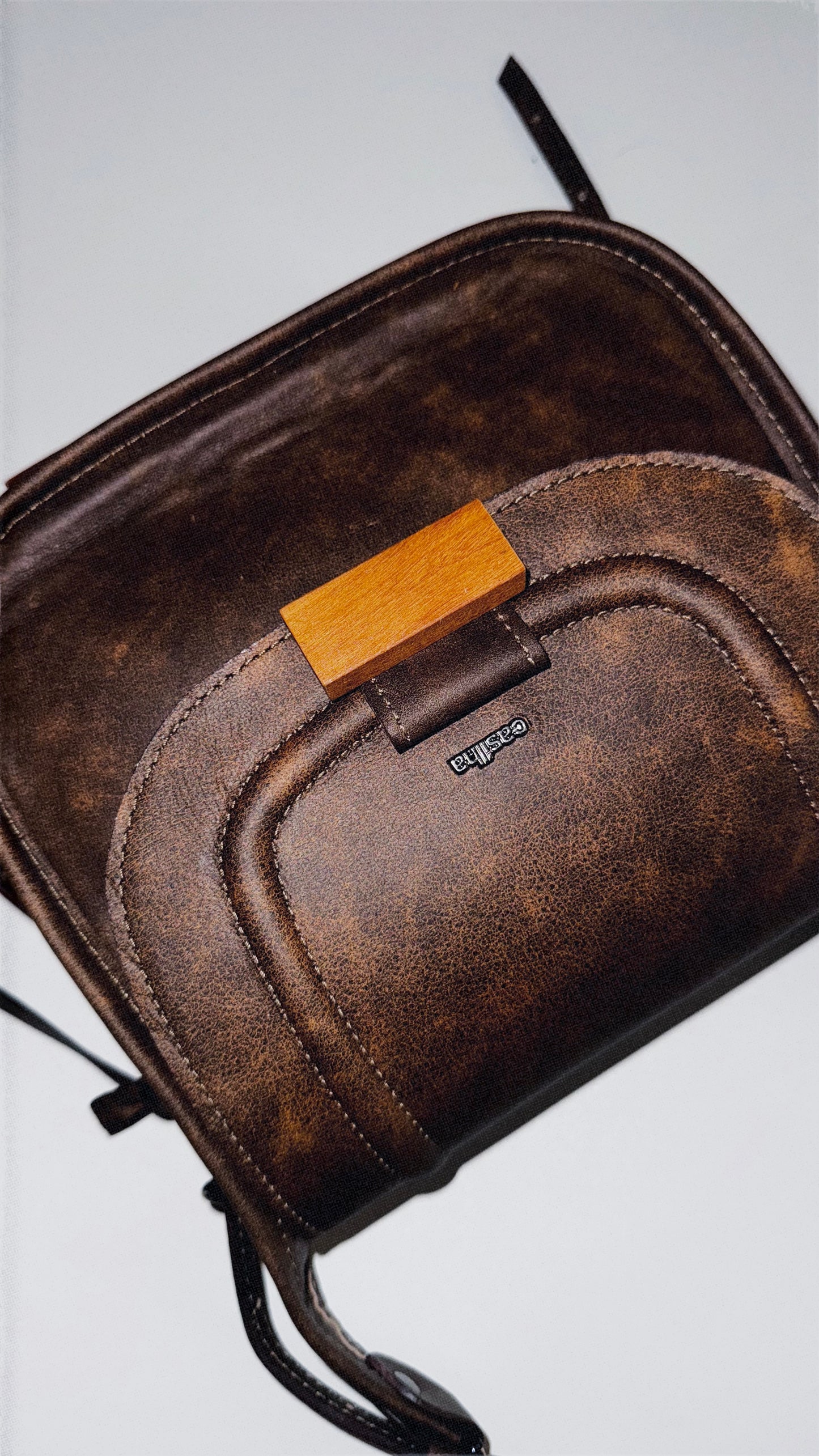 BOLSA CALIFA - marrom destroyed