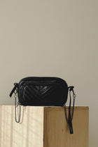 BOLSA DUO POCKET MINI - carvão