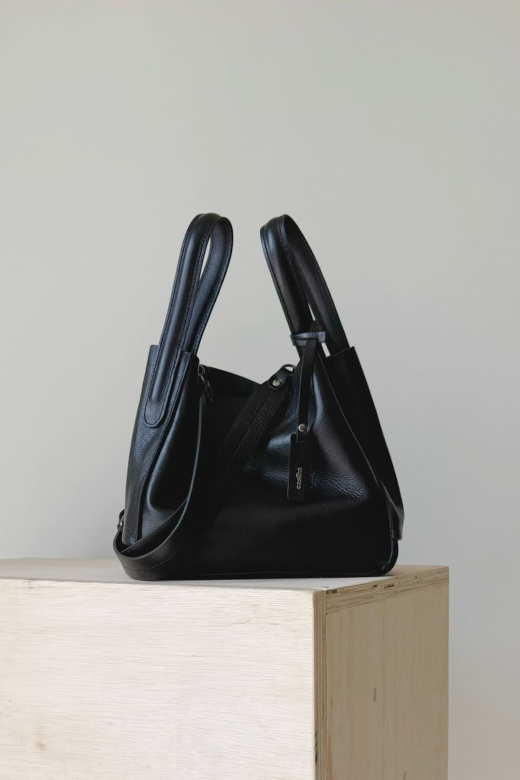 BOLSA HIGH MINI - carvão