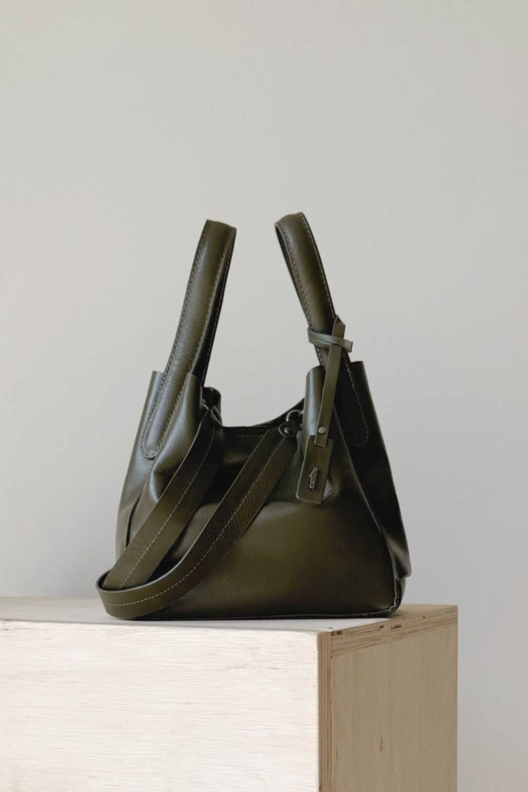 BOLSA HIGH MINI - verde army