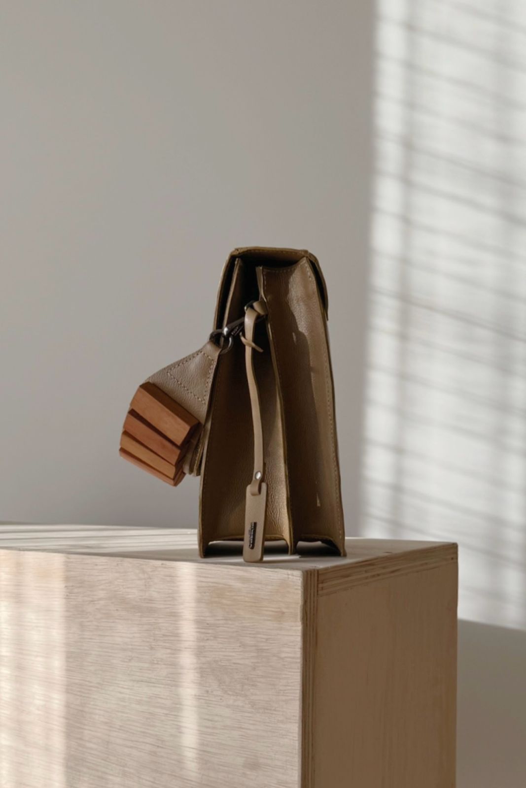 BOLSA CAIXA CAMADAS - oliva