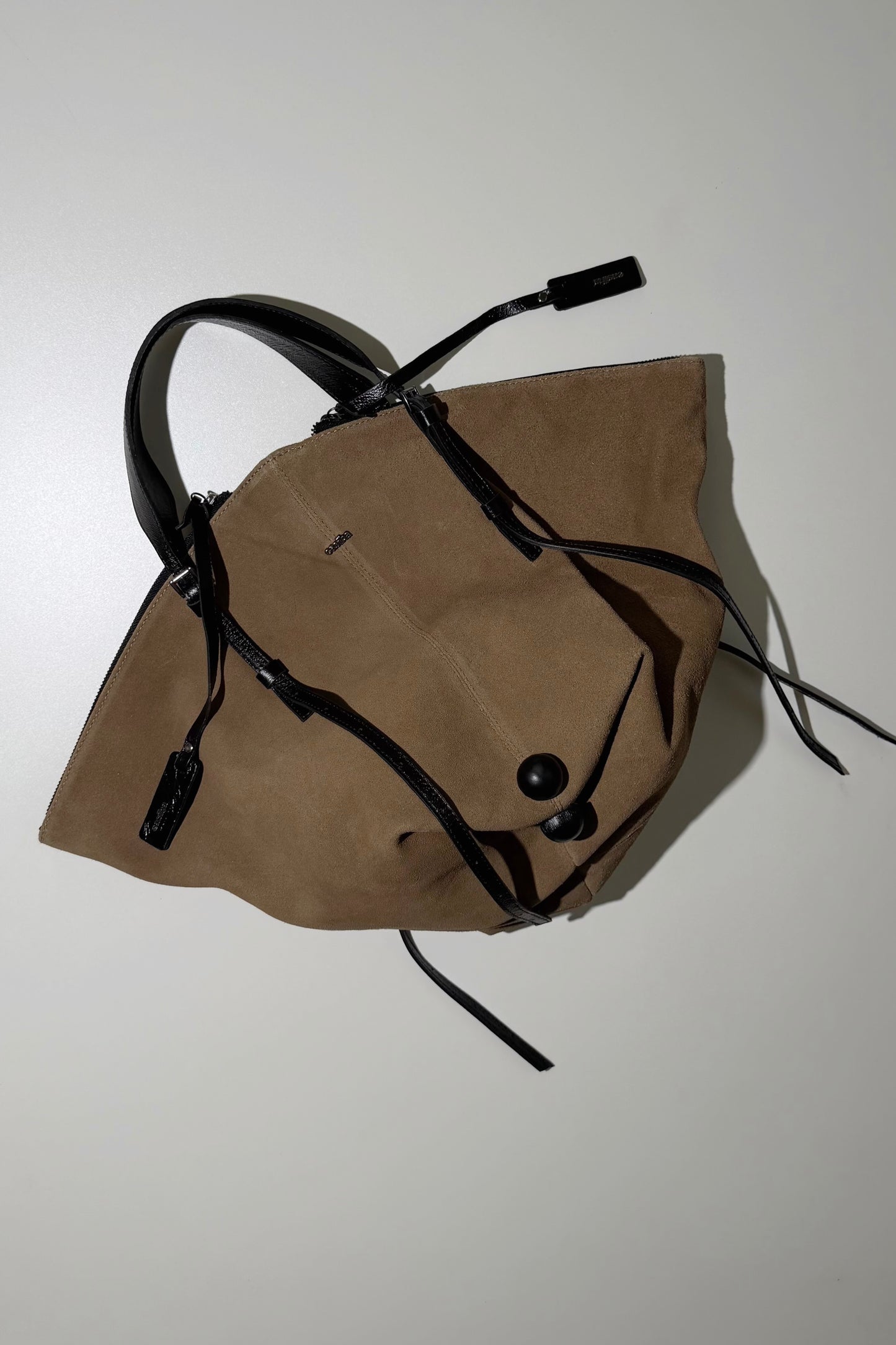 BOLSA BOTTOM - fendi e carvão