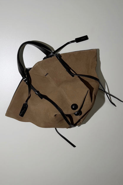 BOLSA BOTTOM - fendi e carvão