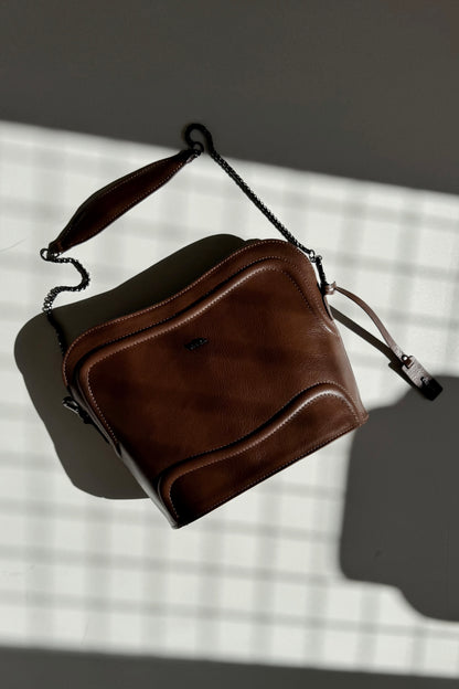 BOLSA LINHAS - choco