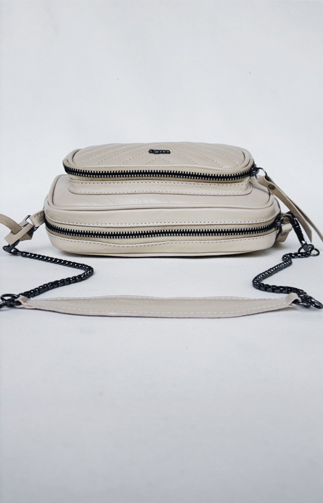 BOLSA DUO POCKET MINI - off white