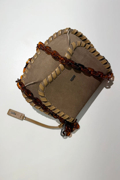 BOLSA CONCHA AURUM - oliva