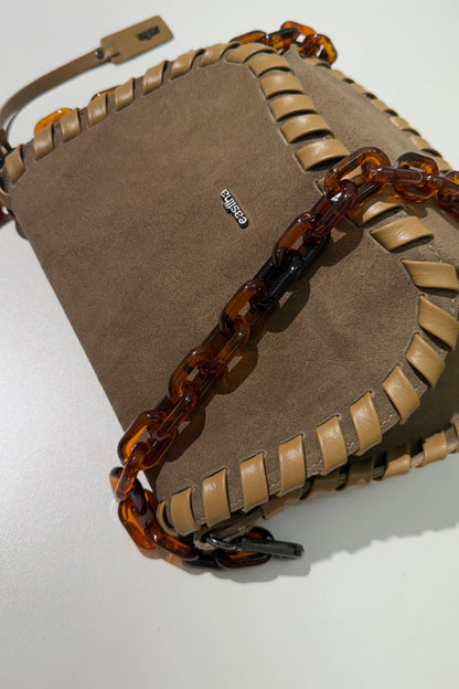 BOLSA CONCHA AURUM - oliva