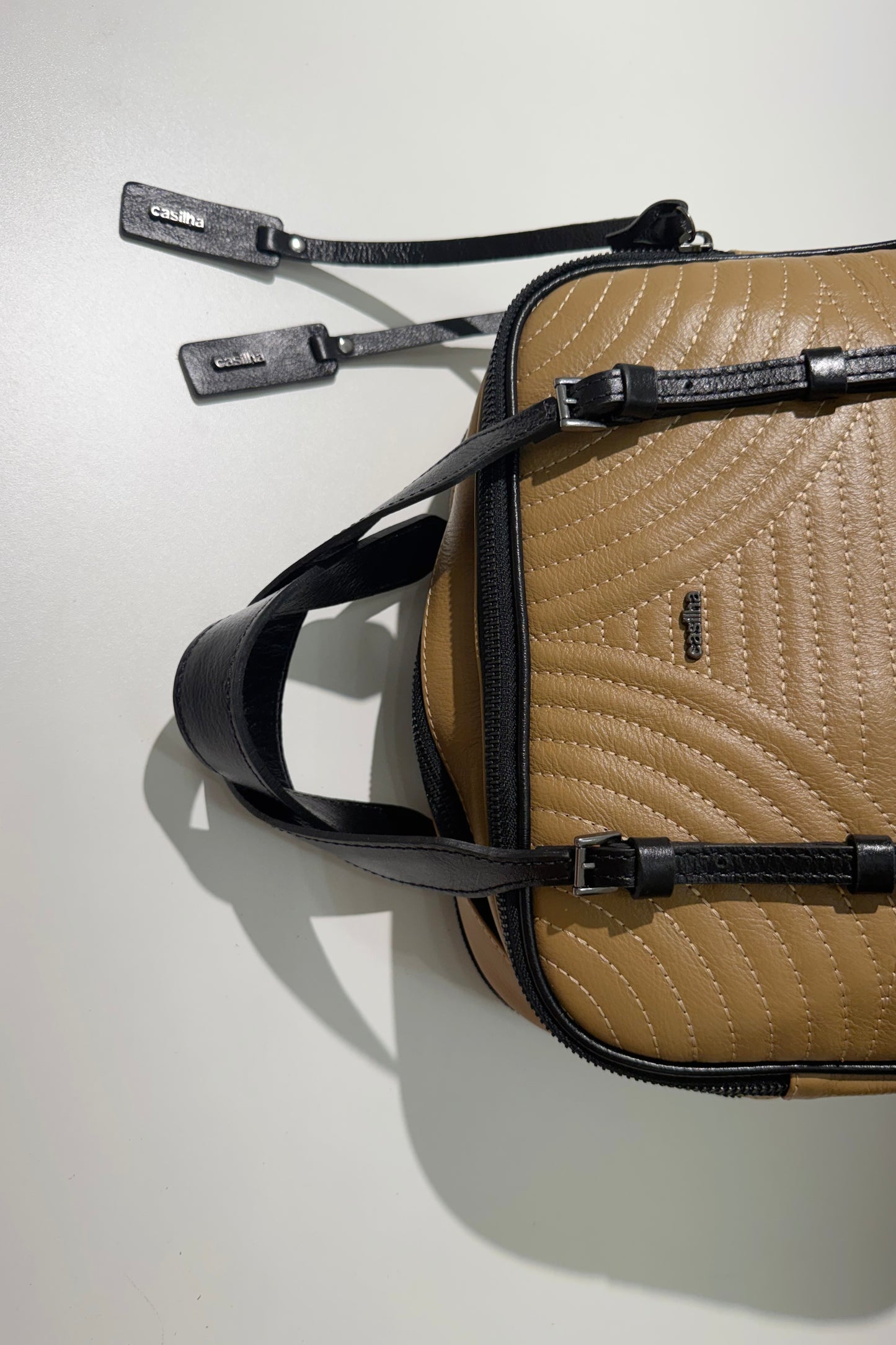 BOLSA NEW POCKET - oliva e carvão