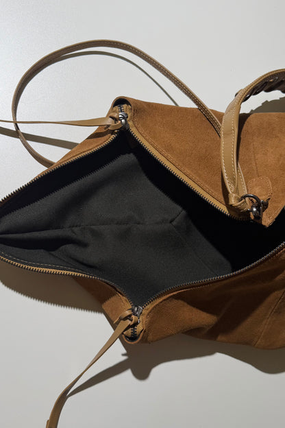 BOLSA FLOWER MINI - noz e oliva