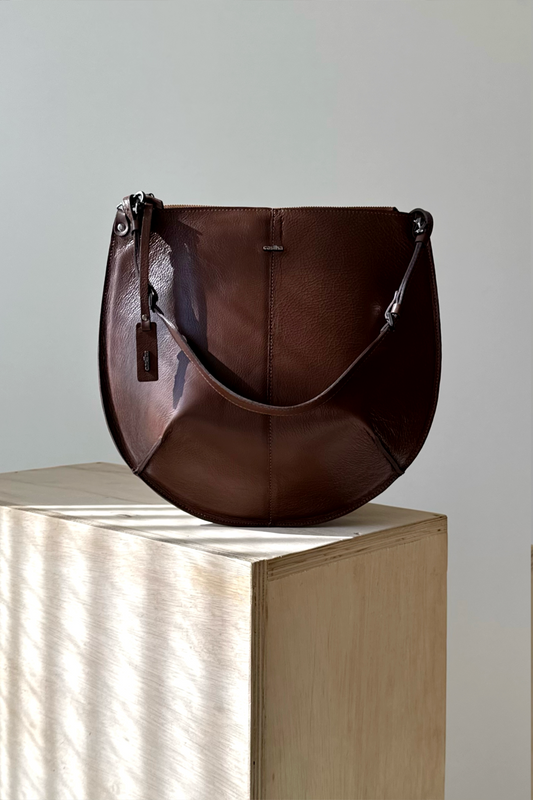 BOLSA CONCHA MAXI - choco