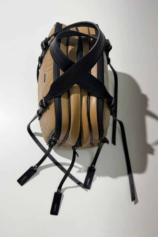BOLSA NEW POCKET - oliva e carvão