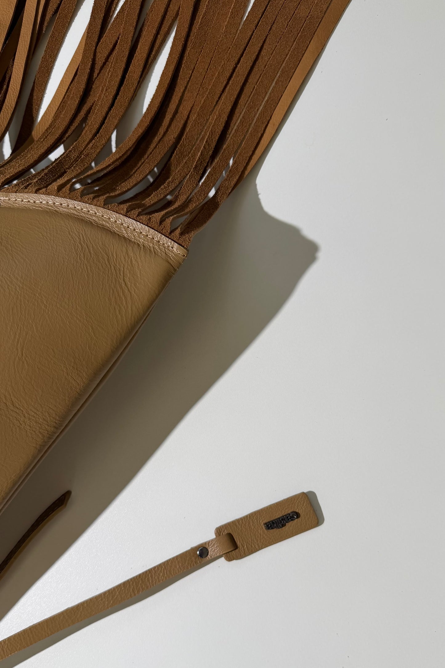 BOLSA CONCHA BOHO - oliva