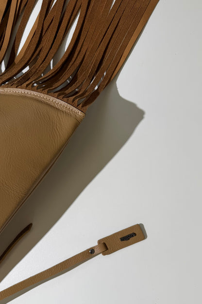 BOLSA CONCHA BOHO - oliva
