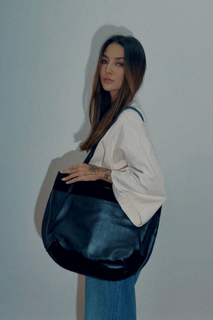 BOLSA CONCHA EXCEL - carvão