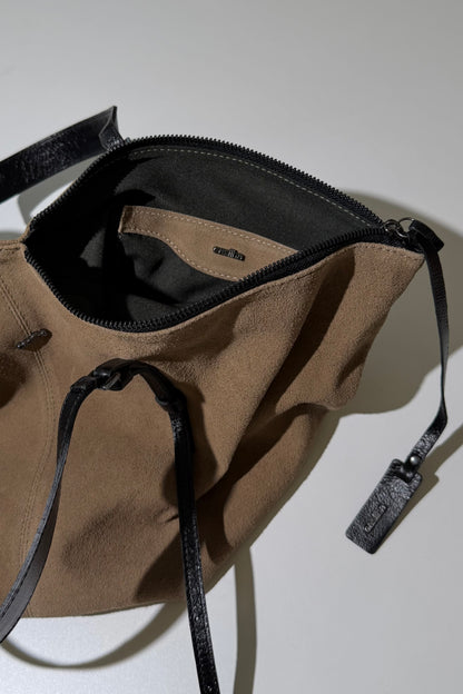 BOLSA BOTTOM - fendi e carvão